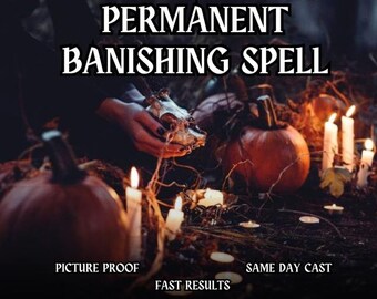 Powerful BANISHING SPELL third party Removal Ritual to Banish Black MAGIC Curses and Evil Eye Protection Spell Same Day Casting Fast Results