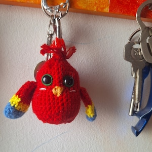 Bird keychain