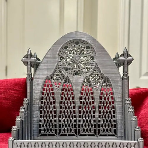 Bandeja de baratijas de catedral gótica - Impresión 3D - Colores personalizables