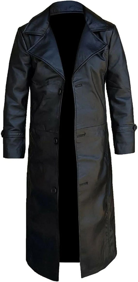 Biker duster coat deals