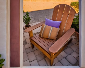 Piano di costruzione della sedia Adirondack fai da te, piani di sedie da giardino, mobili da esterno, mobili da giardino, file PDF instant_Download