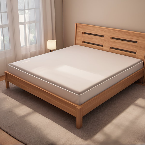 Modern King size bed frame diy plans, woodworking plans,bed frames, patio furniture, pdf file Instant_download