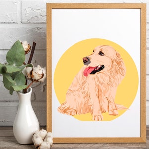 Custom Cartoon Pet Portrait, Pet Lovers Gift, Cat Illustration, Pet Memorial Portrait, Custom Cat Portrait, Cat Birthday Gift