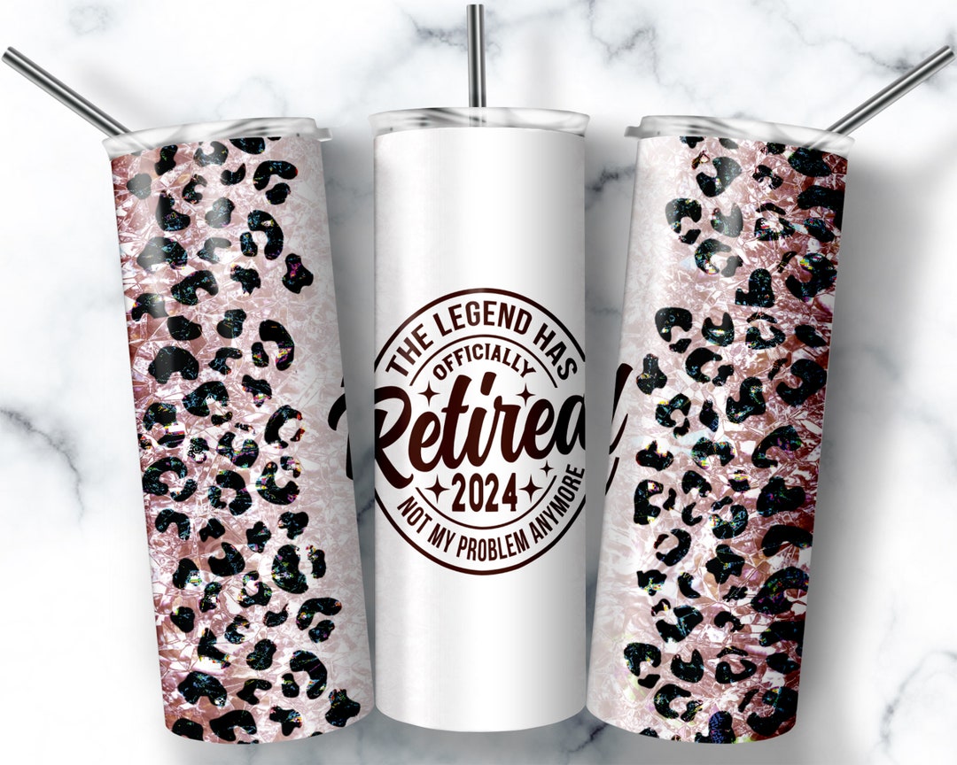 BECHUSKY Retirement Weekly Schedule Tumbler Retirement 2022