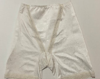 Vintage satin and lace undershorts/ under garment