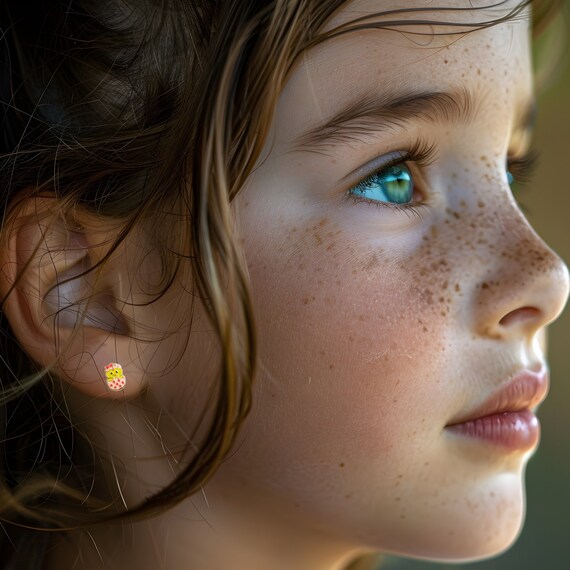 Katy Craig Orecchini A Perno Pulcino Pasquale In Argento Sterling 925 – Ipoallergenici, Confezione Regalo, Per Adulti E Bambini