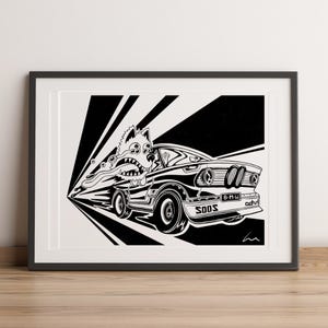 Poster & Automotive Poster | BMW 2002 Turbo