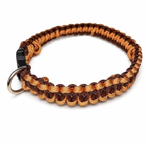 Zeckenband-Cover mit D-Ring für Hunde, Paracord mit Klickverschluss nach Maß, Wunschfarben