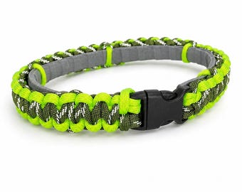 Zeckenband Cover für Hunde – Paracord Überzug nach Maß mit Klickverschluss, nicht zum Anleinen