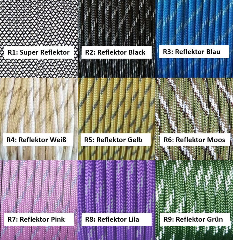 Handgefertigtes Zeckenband-Cover für Hunde: Maßgeschneidertes Paracord-Halsband mit individueller Farbauswahl und sicherem Klickverschluss Bild 10