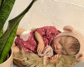 Reborn Baby Delilah lifelike neu handgefertigt Künstlerpuppe Unikat