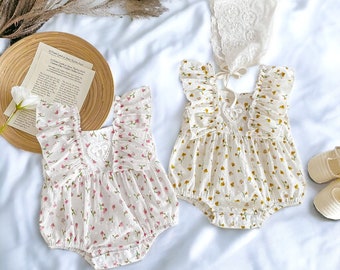 Baby Girls Clothes, Ruffle Girls One Piece, Baby Girls Outfit, Baby Clothes,Newborn Outfit, Baby Shower Gifts