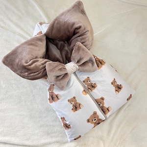 Saco de dormir para bebé recién nacido. Manta 2 en 1. Saco de dormir para cochecito de bebé. Envoltura para bebé