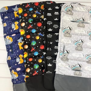 Universal Stroller Liner – 100% Cotton with Soft Padding & Harness Openings