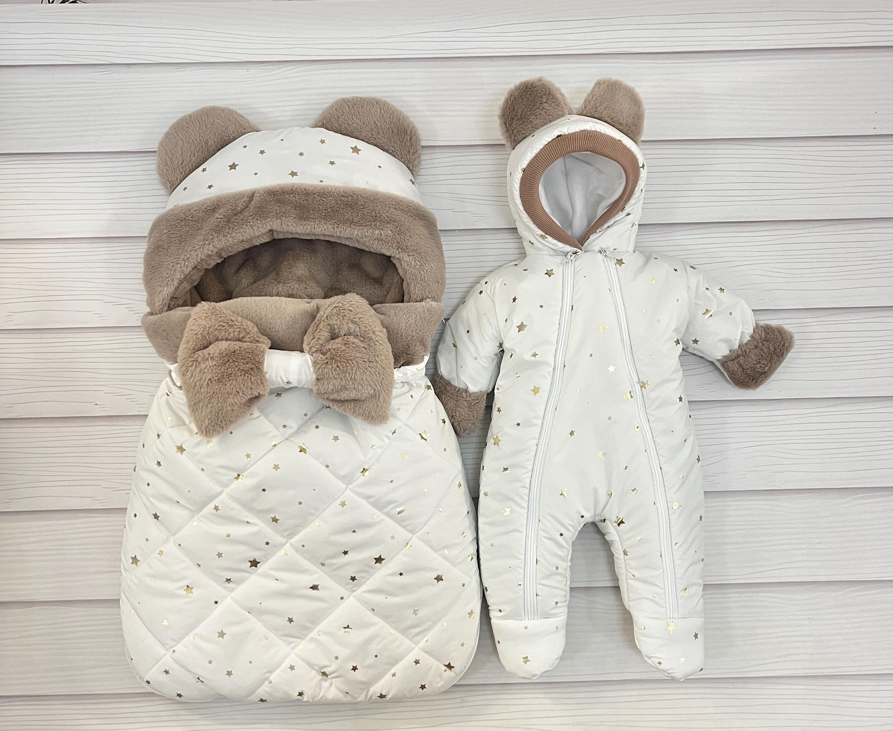 newborn winter dresses Newborn Winter Clothing Set: Waterproof Bag & Newborn Jumpsuit