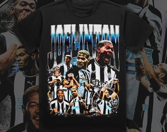 Bootleg Vintage 90s Style Joelinton T-Shirt Newcastle United