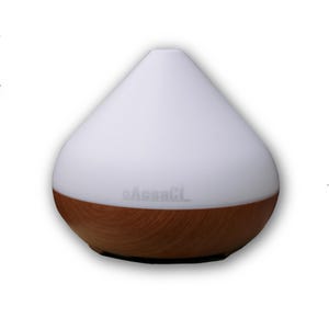 AddAcsaCI RELAX 5 huiles essentielles d'aromathérapie, diffuseur d'arômes et humidificateur à ultrasons avec 7 couleurs pour la maison, le bureau, la salle de massage et la méditation