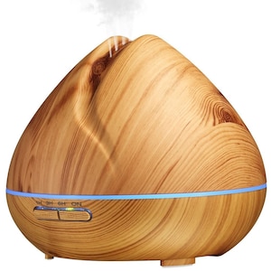 AddAcsaCI RELAX 7+ Huiles essentielles d'aromathérapie, diffuseur d'arômes et humidificateur à ultrasons avec 7 couleurs pour la maison, le bureau, la salle de massage et la méditation