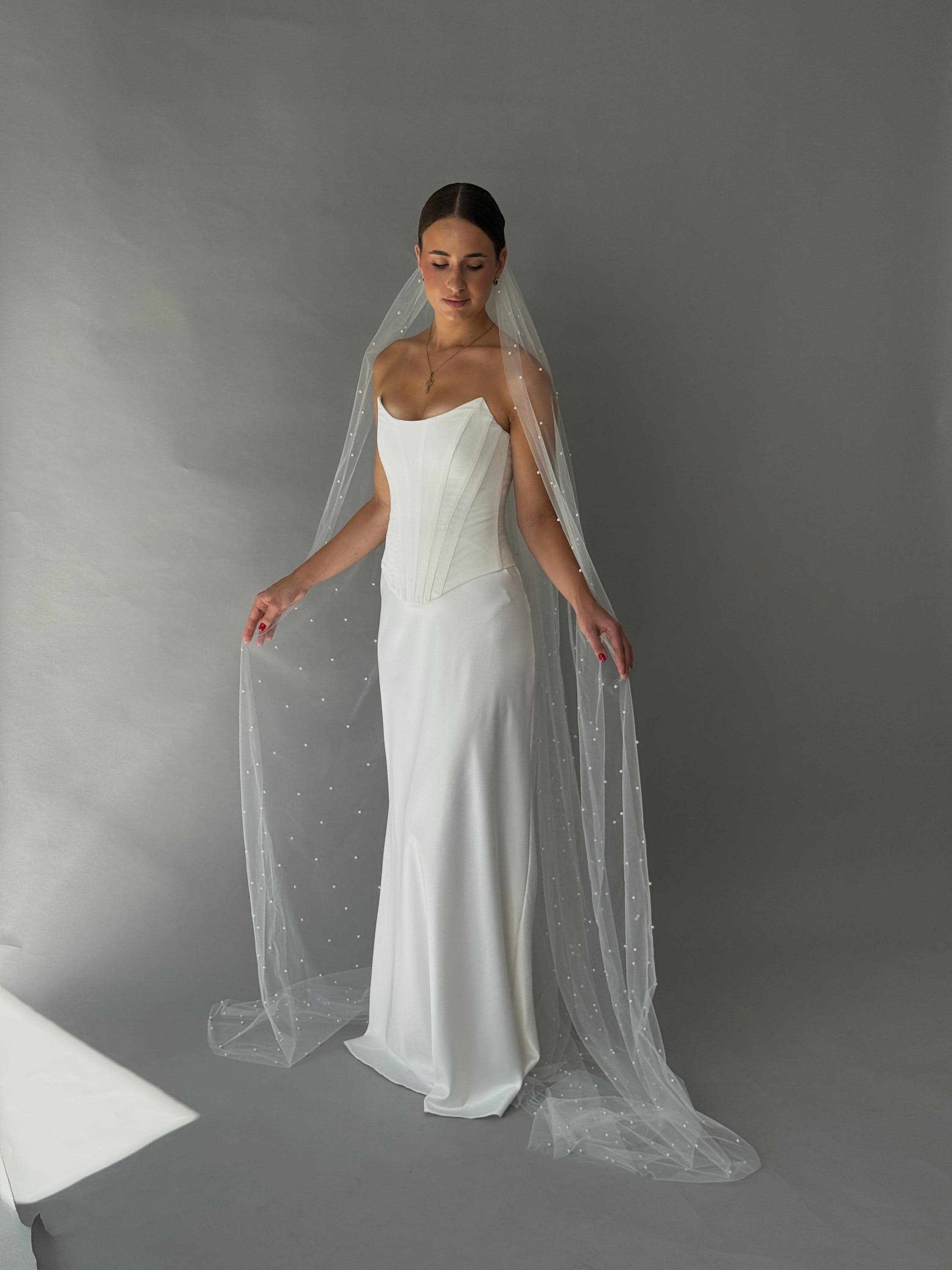 Robe de mariée Palais de justice courte élégante