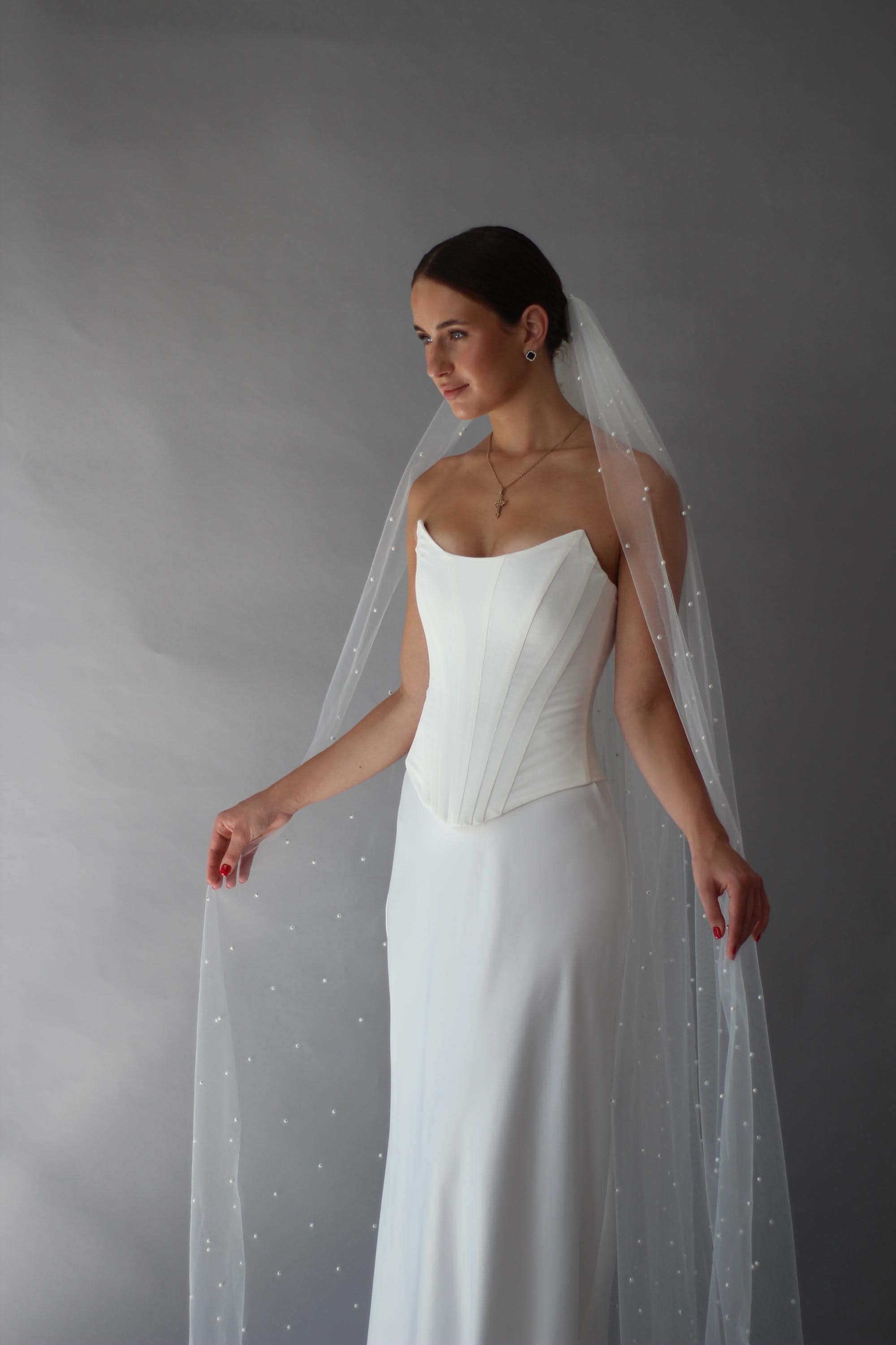 Robe de mariée Palais de justice courte élégante