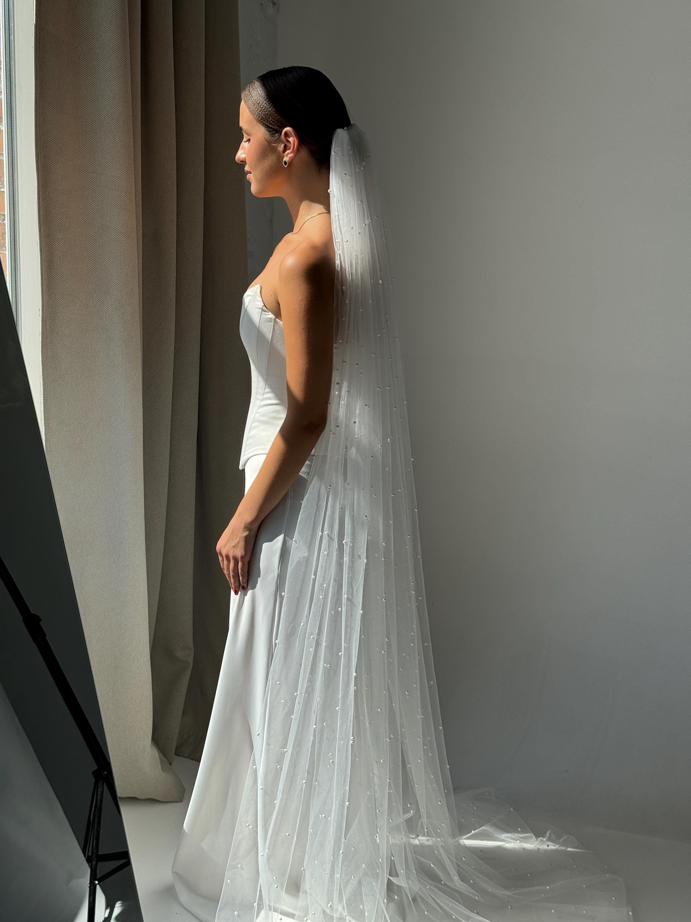 Robe de mariée Palais de justice courte élégante