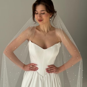 Corset Wedding Dress, Fairy Wedding Dress, A-line Modest Wedding Dress, V-waistline Boho Wedding Dress, Off The Shoulder Wedding Dress image 17