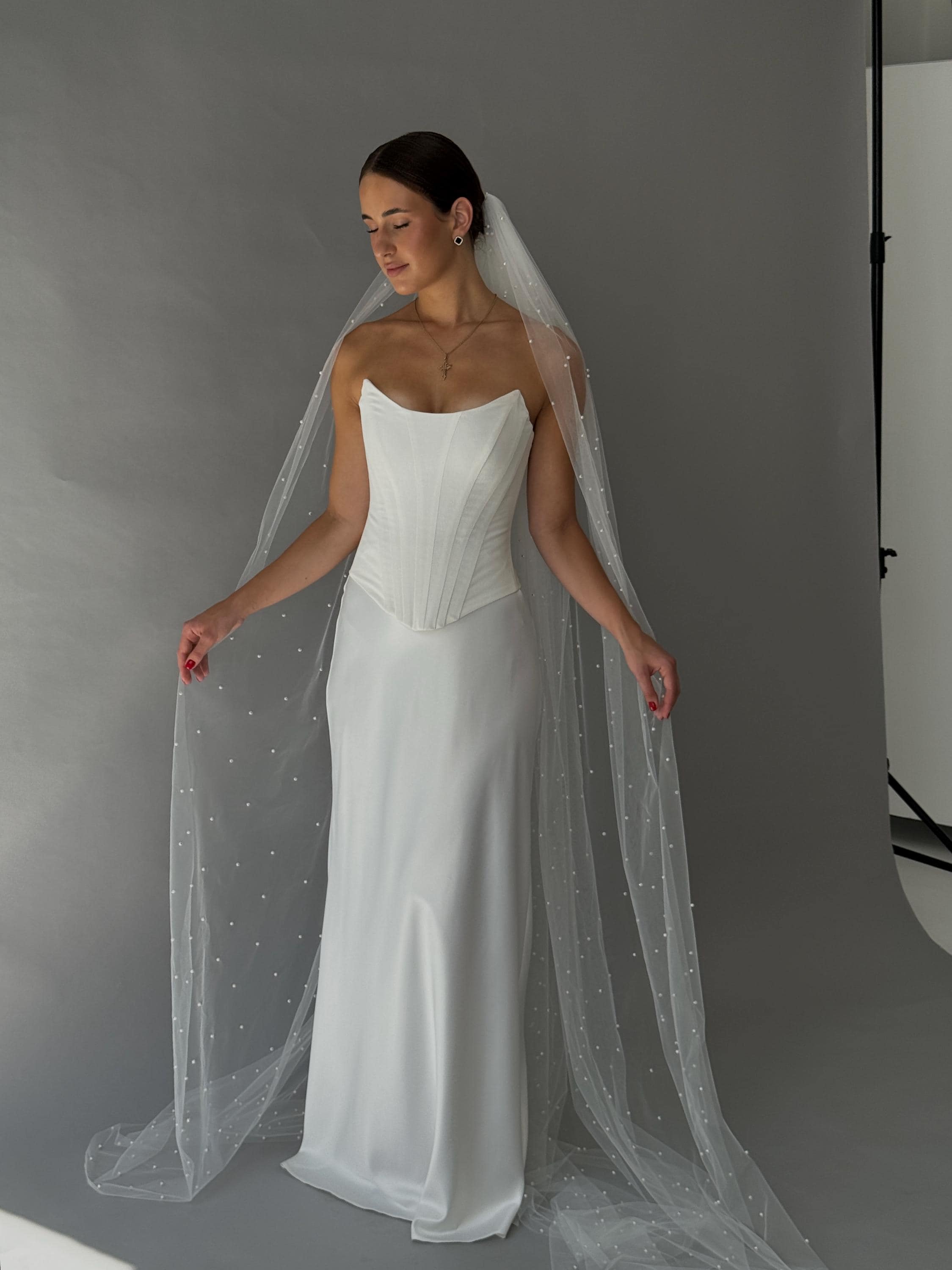 Robe de mariée Palais de justice courte élégante