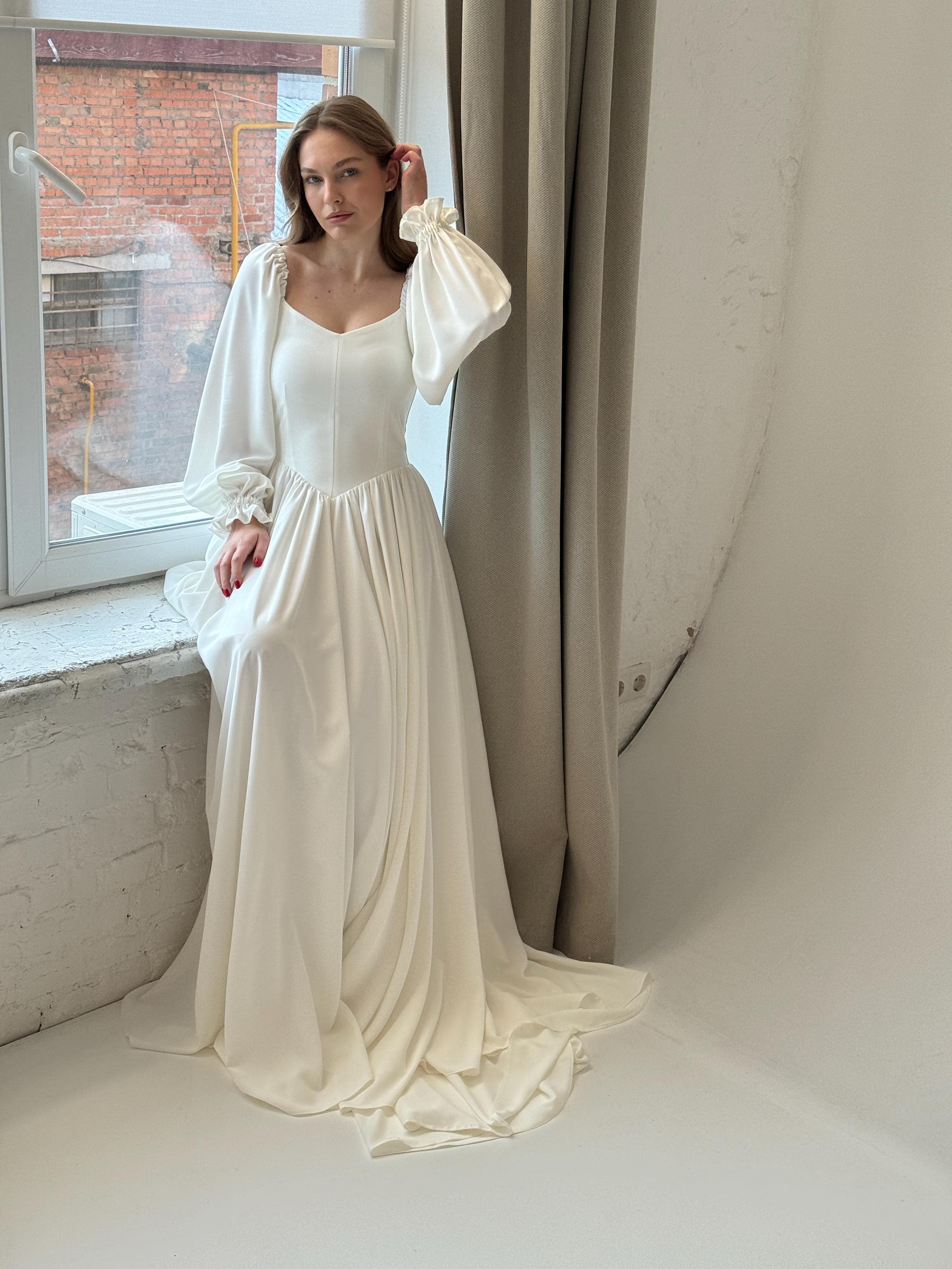Modern Medieval Wedding Dress Singapore
