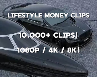 10000+ Motivational lifestyle "MONEY CLIPS" (Tiktok, youtube, instagram etc.) Watches, cars, flexing, money, rich, aesthetics! 1080P/4K/8K!