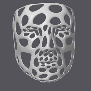 Polygon Mask 3D Printable STL File - High Quality Digital Download for 3D Printing - Cosplay Prop - 3D STL Models