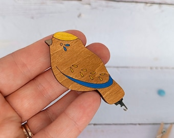 Needle threaders hand sewing plywood needle threader Bird