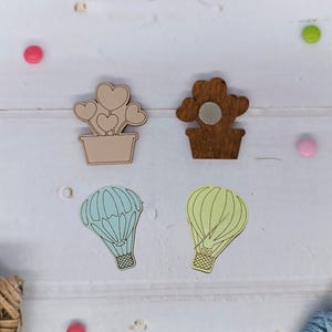 Wooden Magnetic Needle Minder, Sewing Needle Nanny