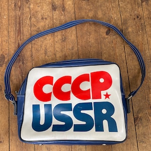 Rare CCCP USSR sports bag 1986
