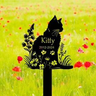2 Pali Da Giardino In Metallo A Forma Di Cane Con Farfalla – Decorazioni Per Esterno, Arte Da Cortile, Regalo Per Amanti Dei Cani, Altezza 30cm
