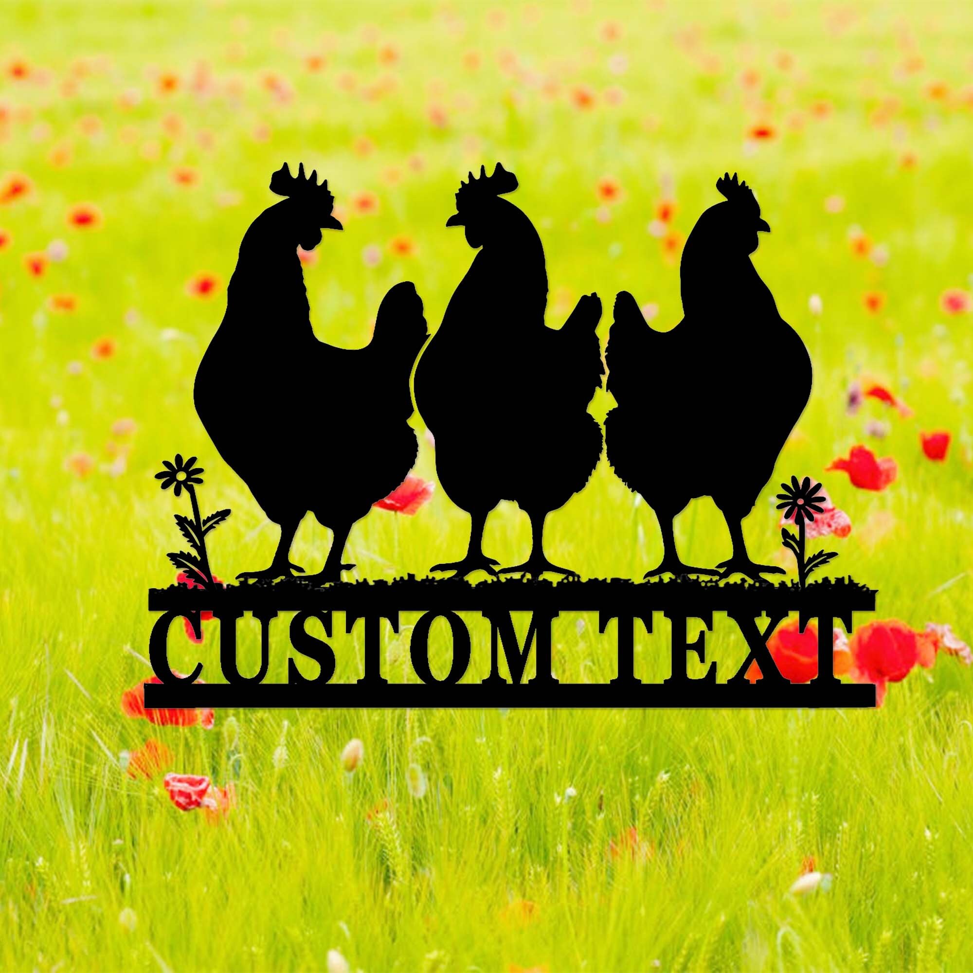 Pvc Chicken Signs Custom Chicken Coop Sign,hen House Sign,metal Chicken Sign,personalized ...