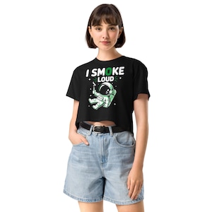 I Smoke Loud - 8th Smoke Women’s crop top