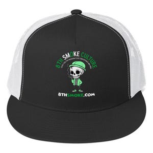 8th Smoke (Skull Design) - Trucker Cap