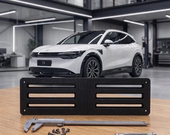 Zeekr Bracket Mount - Australian Slimline Number Plates (6 Character) – PETG UV Resistant
