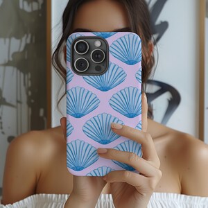 Sea Shells Phone Case Coastal Case Summer Aesthetic Phone Case, iPhone 16 15 14 13 12 11 Pro Max 8 Plus X, Samsung Galaxy S24 S23 S22 S21