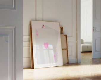 3枚セット ピンクのトレンディなプリント How Lucky Are We プリント