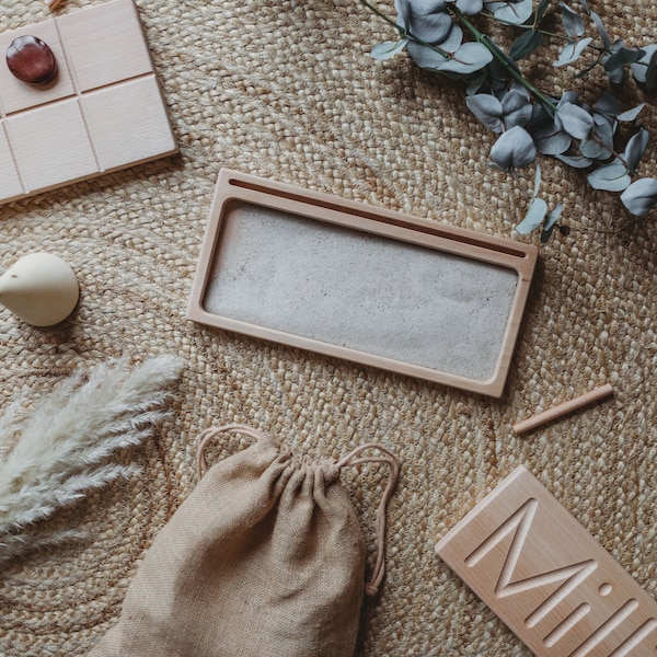 Sand Writing Tray Set