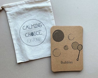 Calming Choice Flashcards | Children's Self-regulation | Calm down choices | Positive Behaviour Strategies
