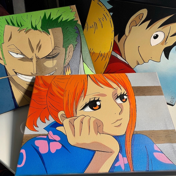 Toile de peinture Manga 30x40cm