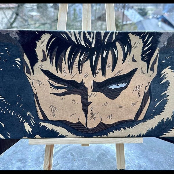 Toile de peinture Manga 20x40cm