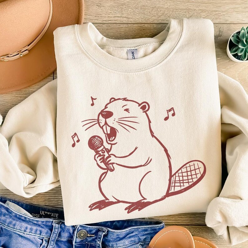 Beaver PNG, Singing Beaver Png Clipart, Beaver Silhouette Vector ...