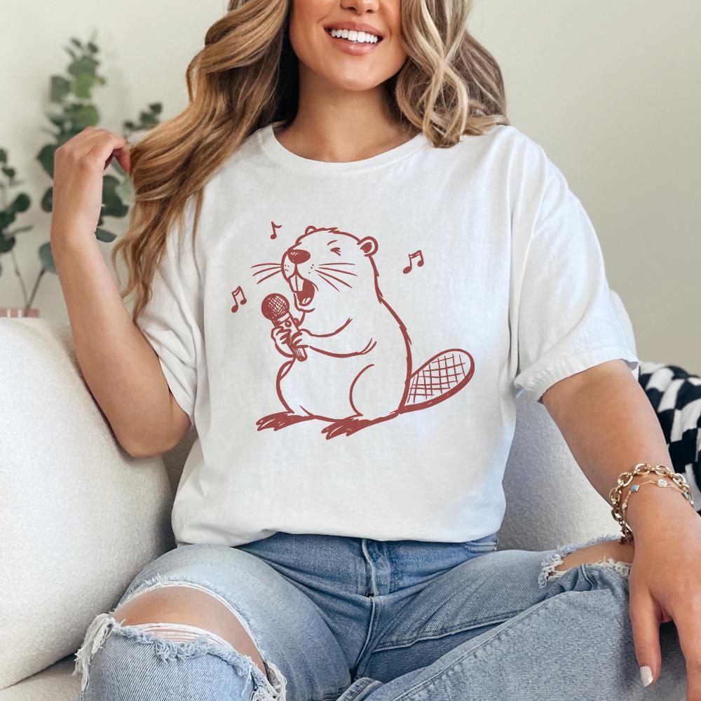 Beaver PNG, Singing Beaver Png Clipart, Beaver Silhouette Vector ...