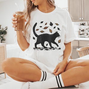 Black Cat Pumpkin png, Halloween Cat png, Ghost Cat png, Retro Halloween png, Pumpkin png, Cat Mama png, Spooky Cat png, Sublimation Design image 3
