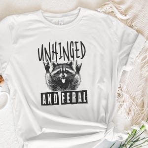 Unhinged Feral Raccoon PNG, Rock'n Roll Design (Digital Download) image 5