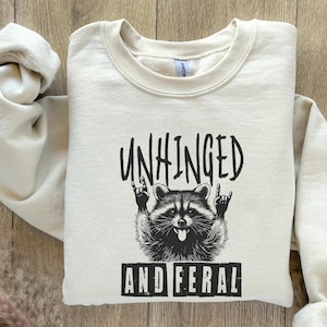 Unhinged Feral Raccoon PNG, Rock'n Roll Design (Digital Download) image 8