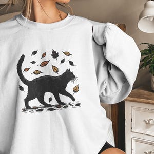 Black Cat Pumpkin png, Halloween Cat png, Ghost Cat png, Retro Halloween png, Pumpkin png, Cat Mama png, Spooky Cat png, Sublimation Design image 9